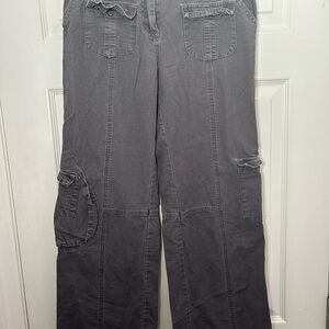 Brandy Melville Charcoal Wide Leg Jeans. One size.